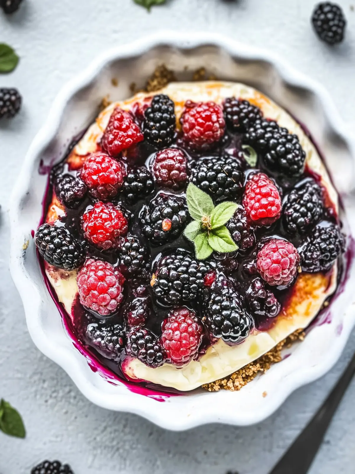 Irresistible Blackberry Baked Brie: A Must-Try Holiday Delight 2 Blackberry Baked Brie