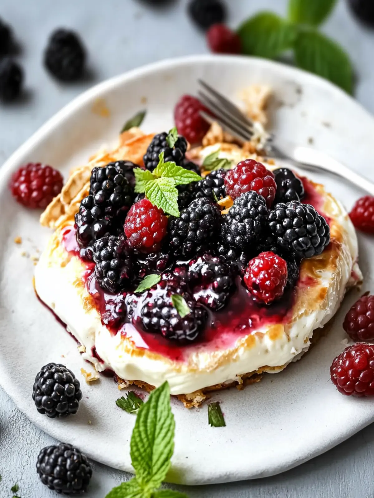 Irresistible Blackberry Baked Brie: A Must-Try Holiday Delight 3 Blackberry Baked Brie