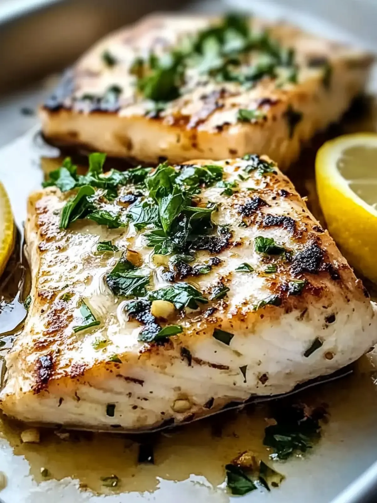 Lemon Garlic Swordfish: A Flavor-Packed Dinner Delight 5 Lemon Garlic Swordfish