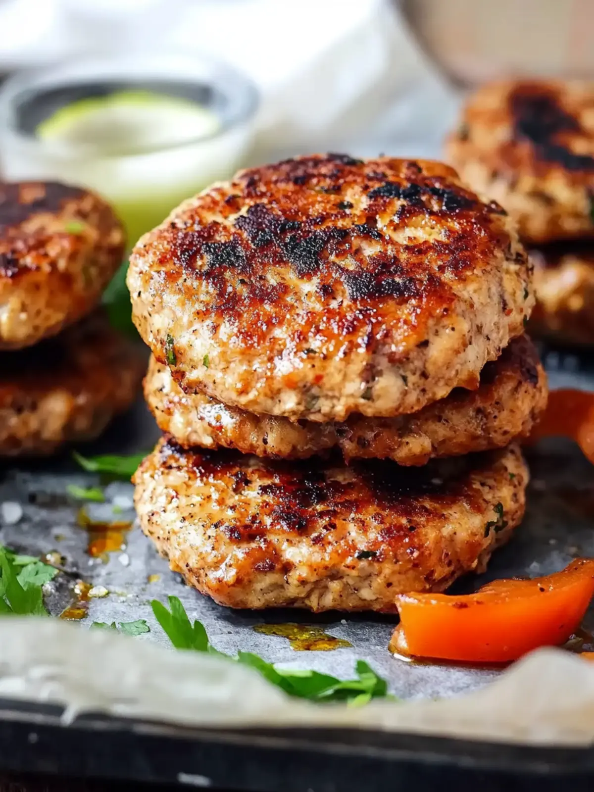 Best Clean Eating Chicken Burger Patties