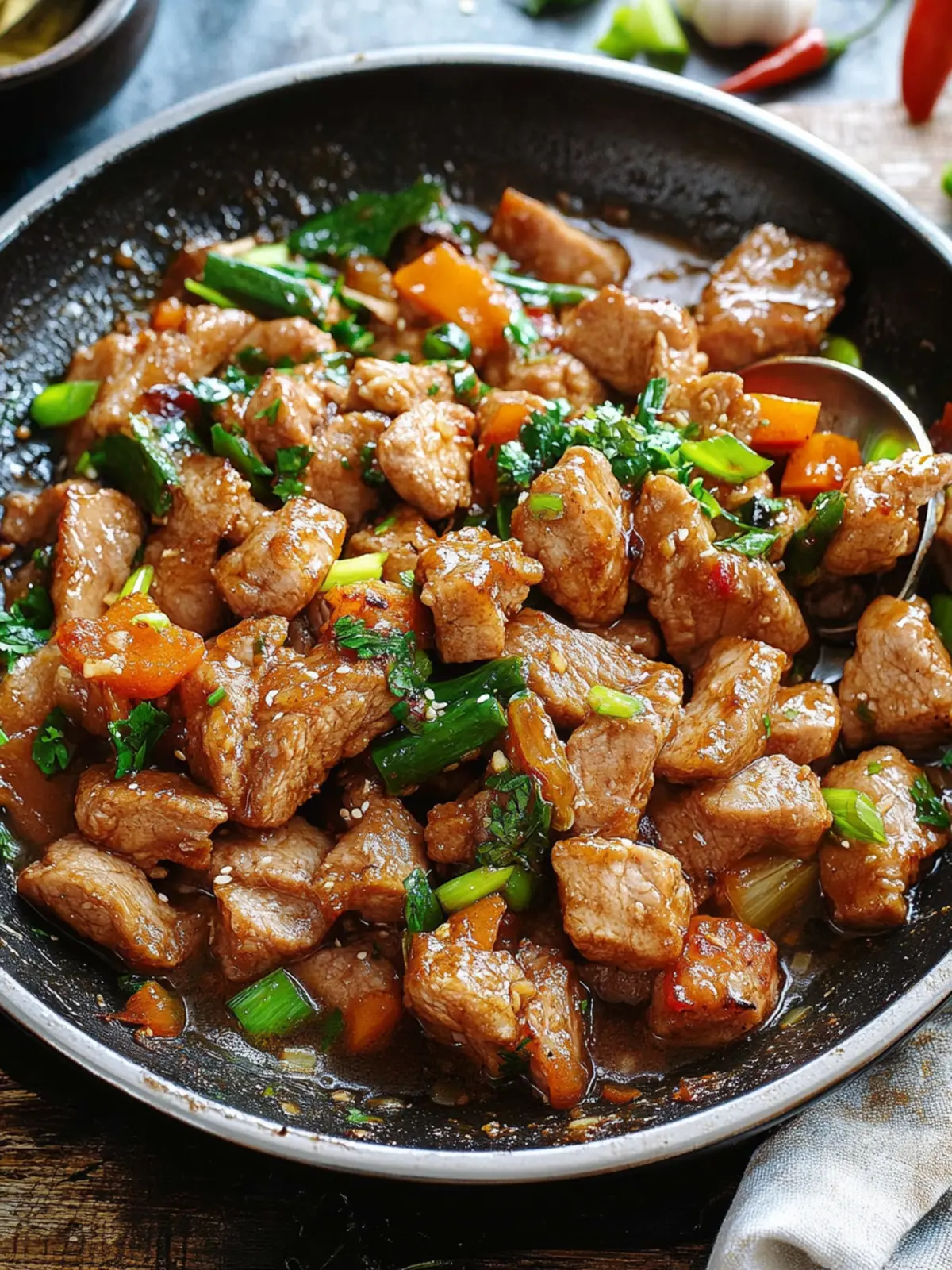 Irresistible Juicy Garlic Pork Stir-Fry Ready in 20 Minutes