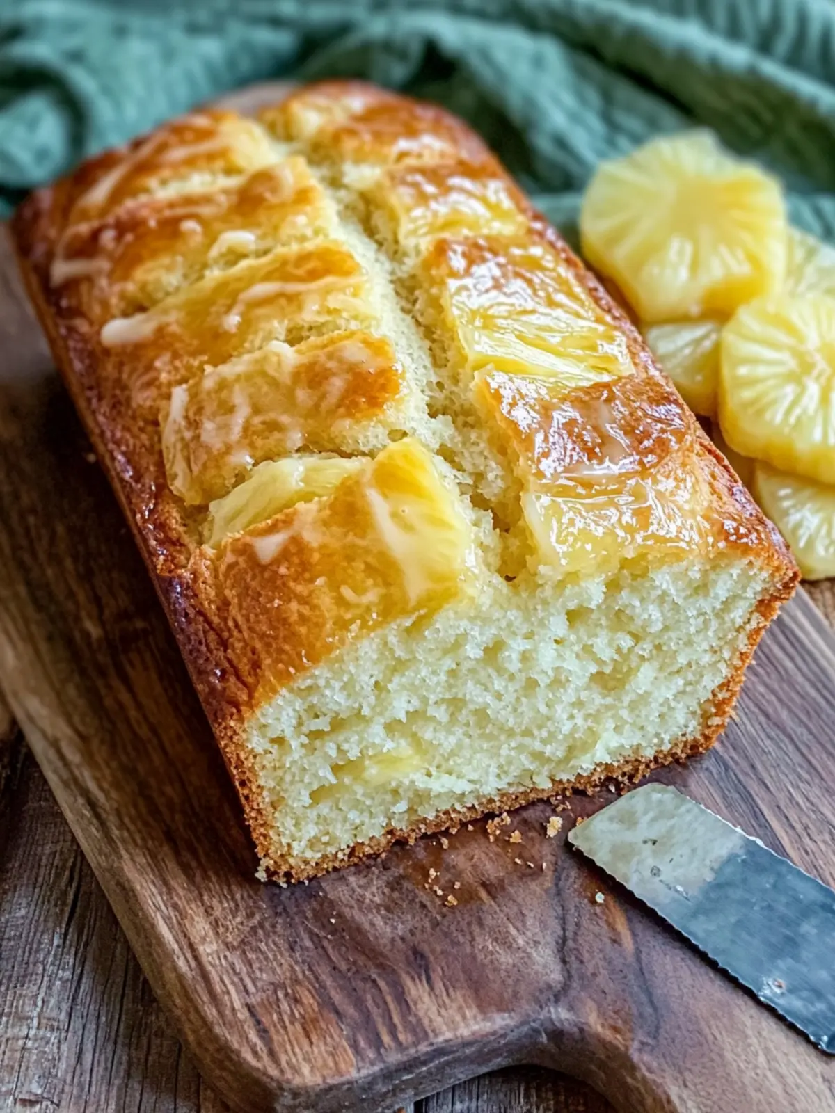 Moist Pineapple Bread