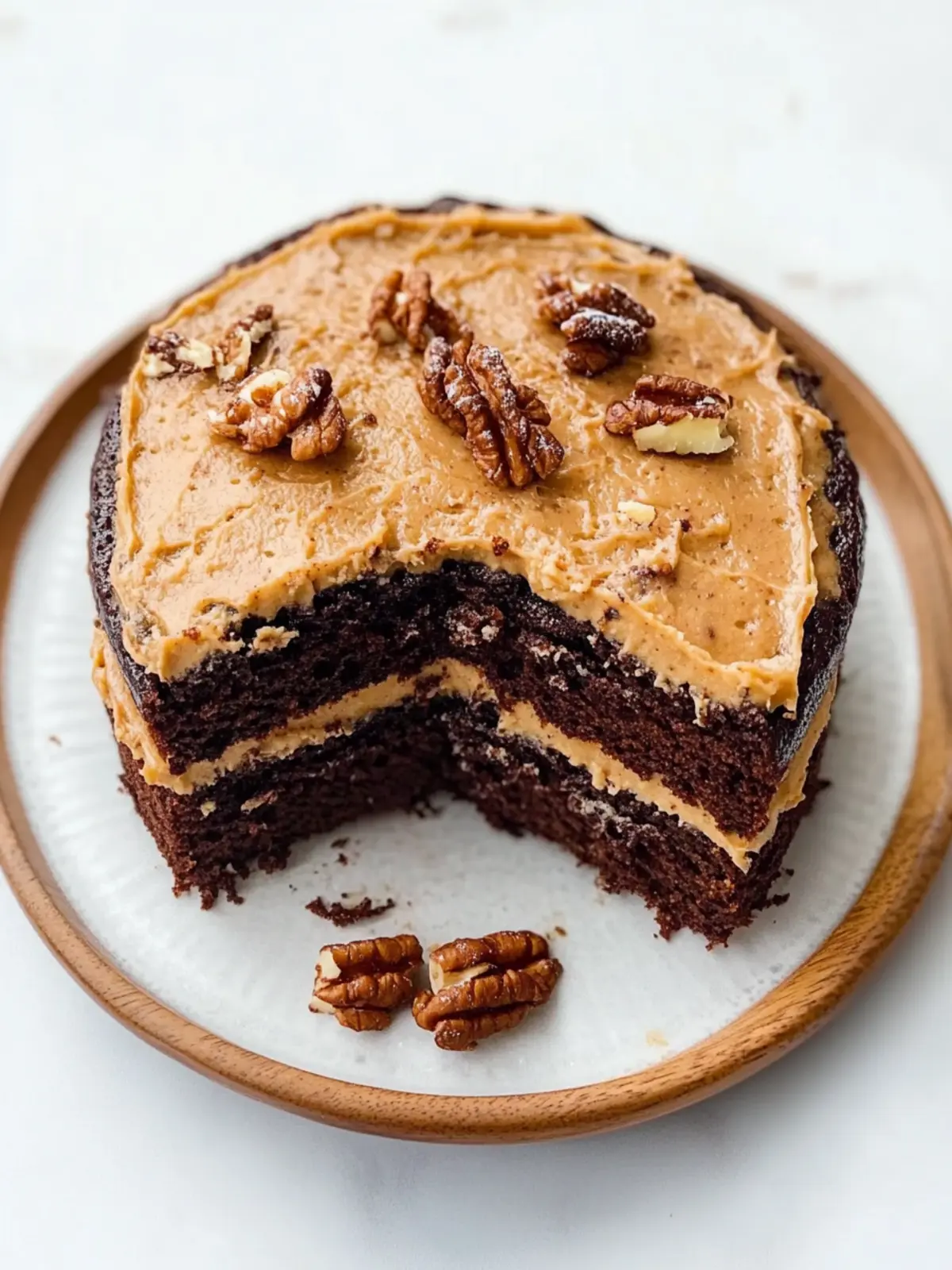 Irresistible Gluten Free German Chocolate Cake with Frosting 2 Gluten free German Chocolate Cake with Gluten Free Frosting