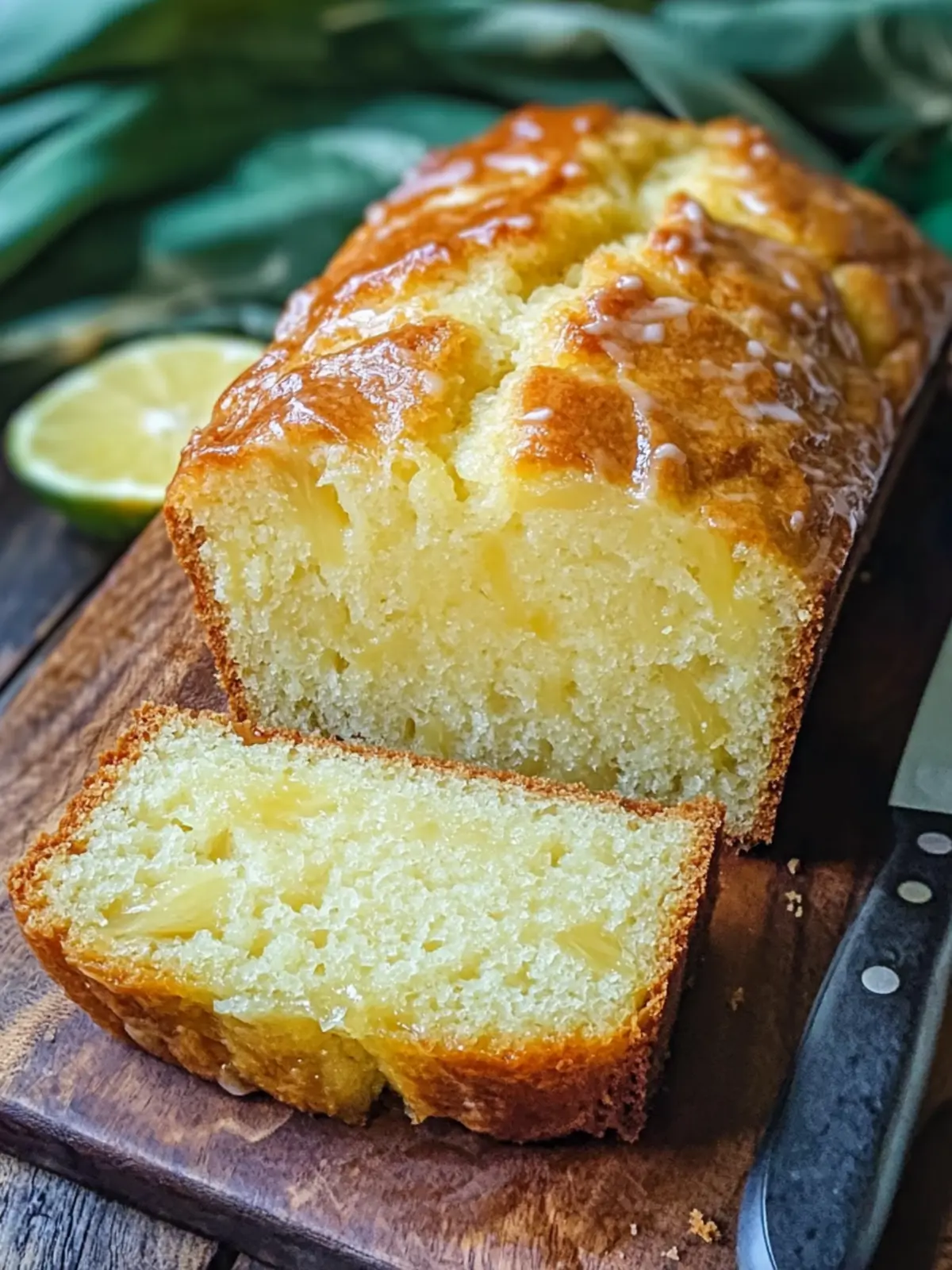 Moist Pineapple Bread