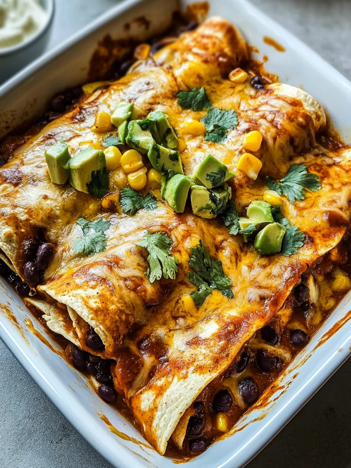 Savor the Flavor: Easy Vegetarian Black Bean Enchiladas 5 Vegetarian Black Bean Enchiladas
