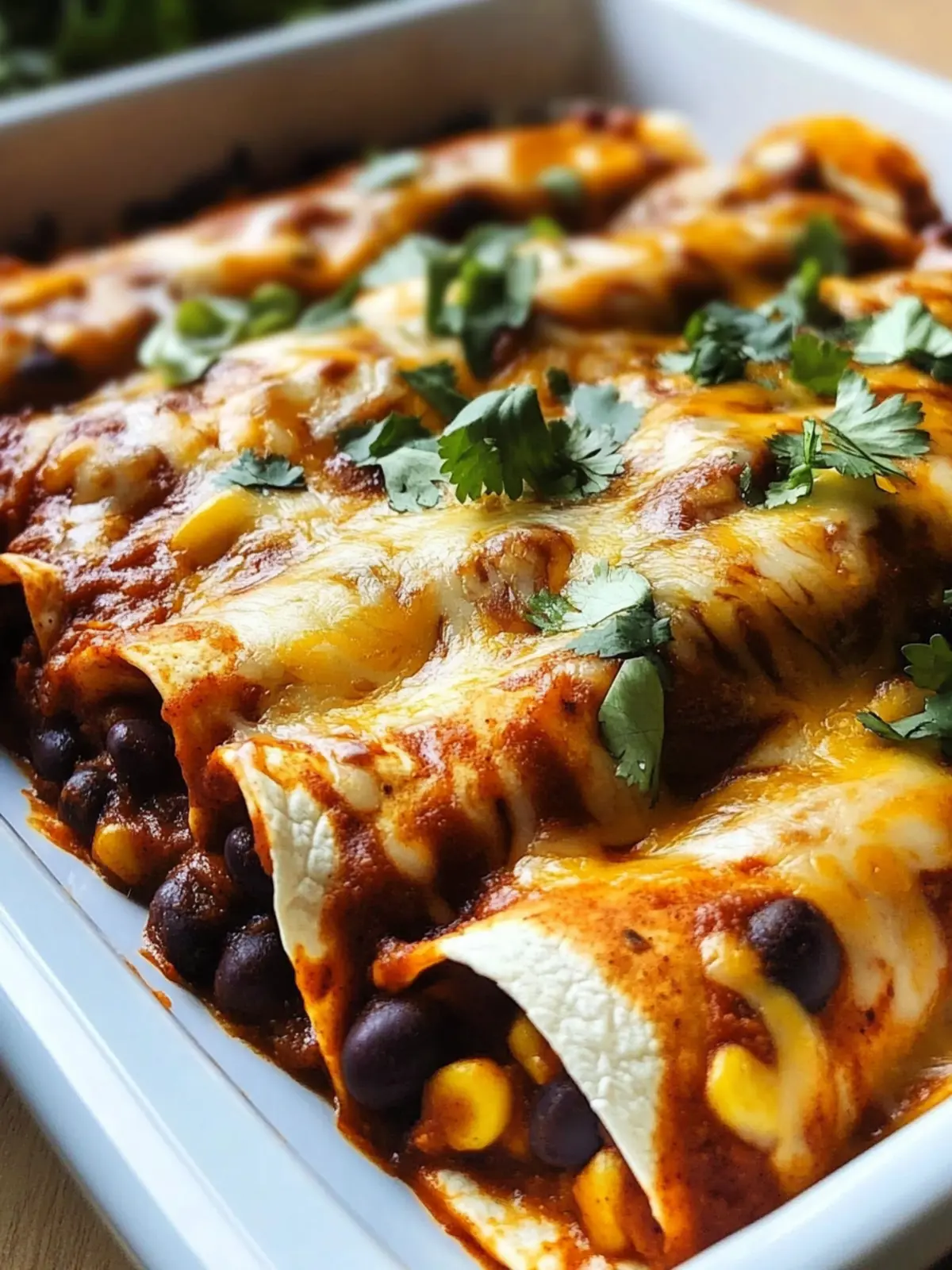 Savor the Flavor: Easy Vegetarian Black Bean Enchiladas 4 Vegetarian Black Bean Enchiladas