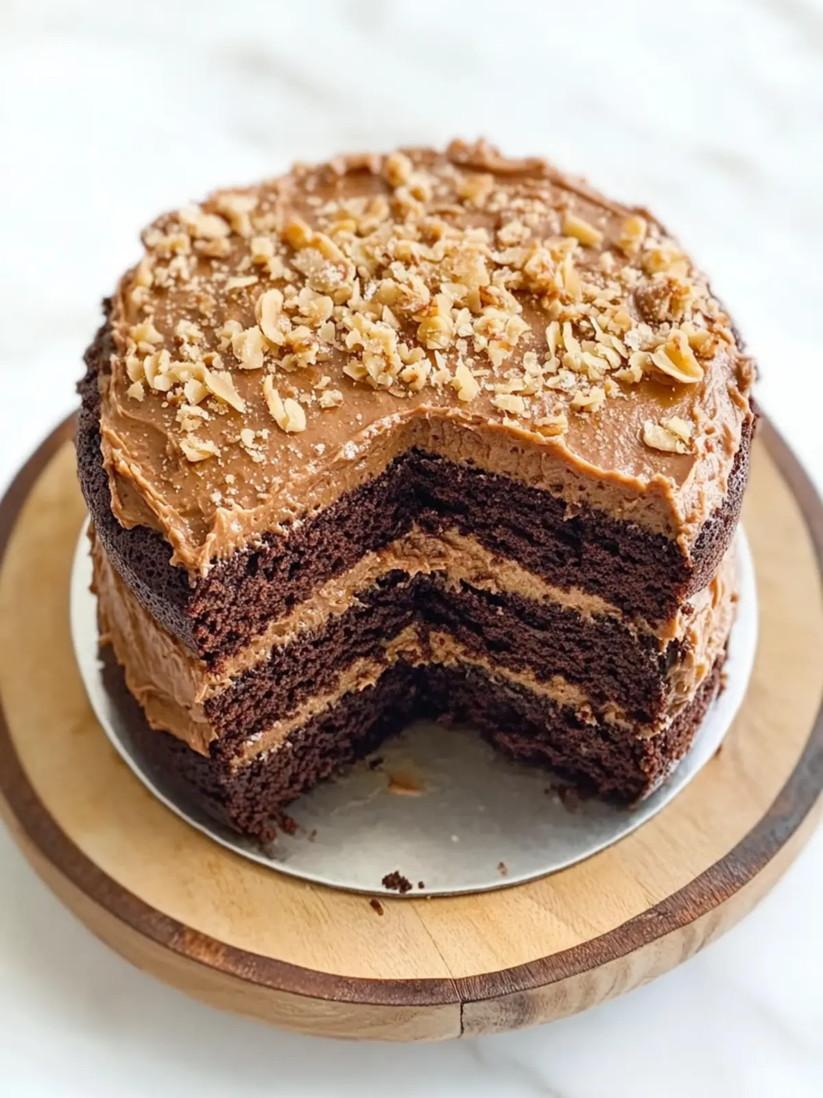 Irresistible Gluten Free German Chocolate Cake with Frosting 5 Gluten free German Chocolate Cake with Gluten Free Frosting